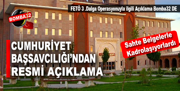  BU SABAH  3 DALGA   OPERASYONUNDAN RESMİ AÇIKLAMA 