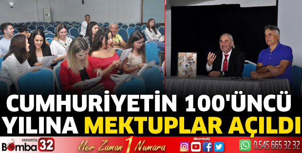  Cumhuriyetin 100'üncü yılına mektuplar açıldı