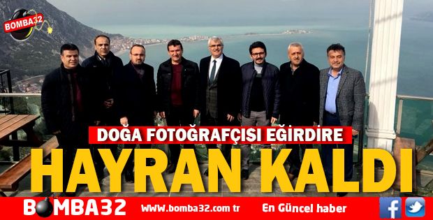  Doğa fotoğrafçısı Turan, Eğirdir’e hayran kaldı 