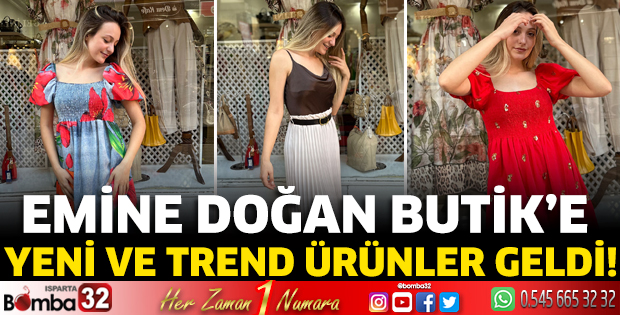  Emine Doğan Butik’e yeni ve trend ürünler geldi!