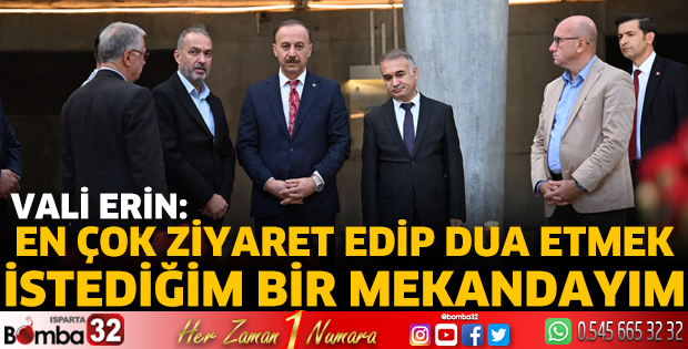  En çok ziyaret edip dua etmek istediğim bir mekandayım