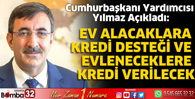  Ev alacaklara kredi desteği ve evleneceklere kredi verilecek