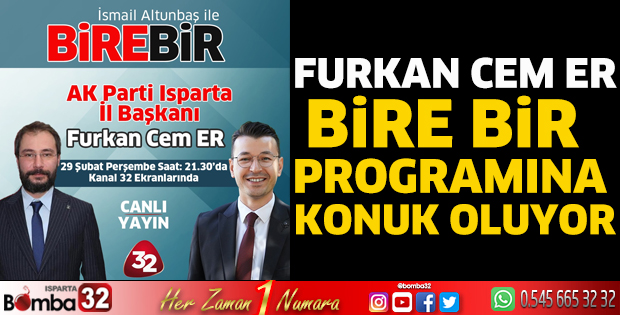  Furkan Cem Er Bire Bir Programına konuk oluyor