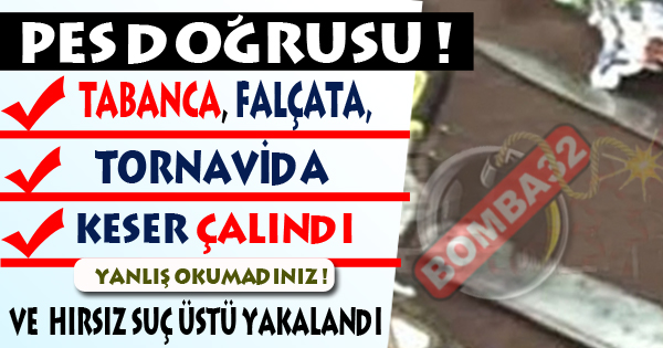  Hırsızlığında böylesi...