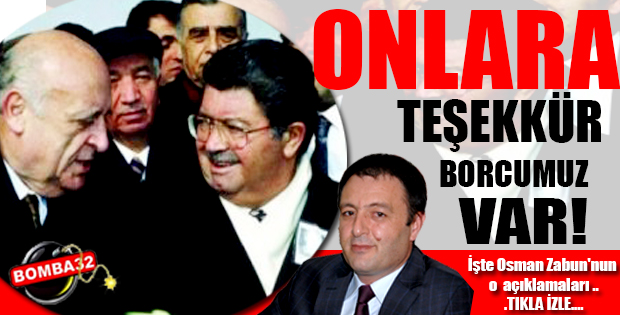  Isparta adına Demirel ve Özal'a Teşekkür etti.