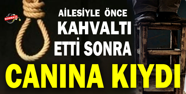  Kendini asarak canına kıydı