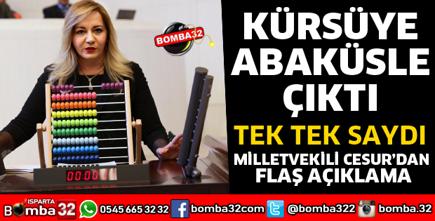  MİLLETVEKİLİ AYLİN CESUR’DAN BİR İLK DAHA