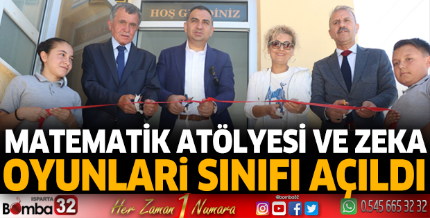  Matematik Atölyesi ve Zeka Oyunları sınıfı açıldı
