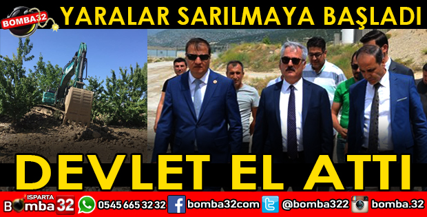  SELDEN ZARAR GÖREN YEŞILKÖY İCIN SEFERBER OLDULAR
