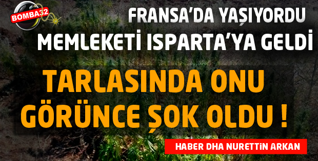   TARLASINDA ONU GÖRÜNCE ŞOK OLDU !