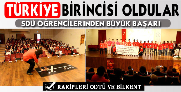  Türkiye birincisi oldular