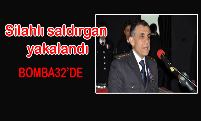 Silahlı saldırgan yakalandı