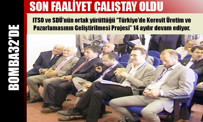 SON FAALİYET ÇALIŞTAY OLDU