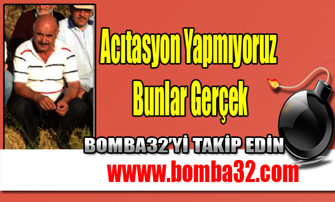 Acıtasyon yapmıyoruz bunlar gerçek