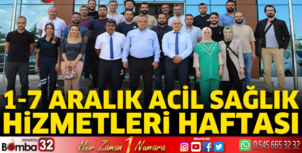 1-7 Aralık Acil Sağlık Hizmetleri Haftası