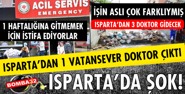1 DOKTOR GİTTİ DİĞER 2 KİŞİ İSTİFA ETTİ