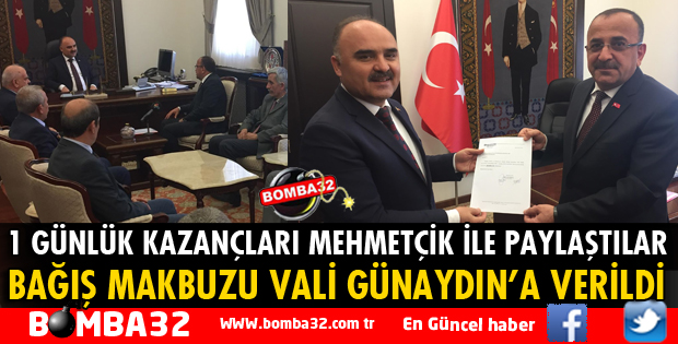 1 GÜNLÜK KAZANÇLARI MEHMETÇİK İLE PAYLAŞTILAR