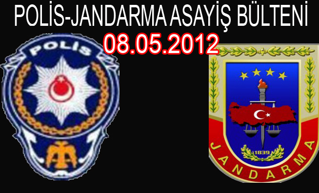 ISPARTA İL VE İLÇELERİ POLİS-JANDARMA ASAYİŞ BÜLTENİ