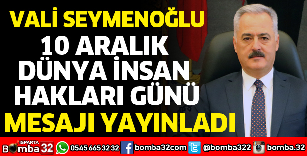 10 ARALIK DÜNYA İNSAN HAKLARI GÜNÜ MESAJI