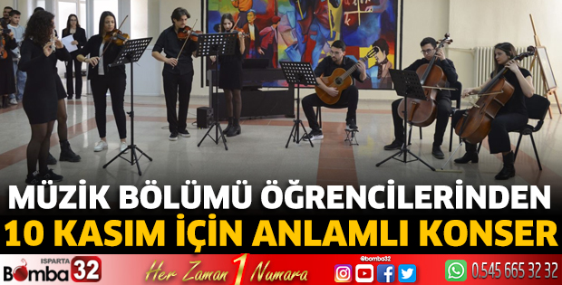 10 Kasım için anlamlı konser