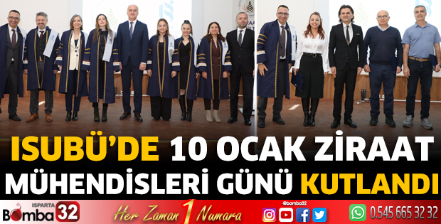 10 Ocak Ziraat Mühendisleri Günü kutlandı