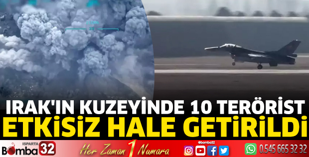 10 terörist etkisiz hale getirildi