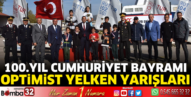 100.Yıl Cumhuriyet Bayramı Optimist Yelken Yarışları
