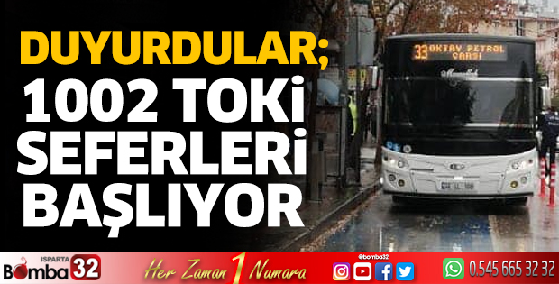 1002 TOKİ seferleri başlıyor