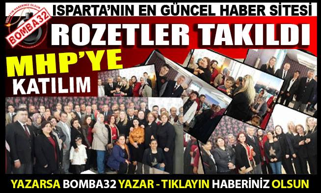 Günaydın MHPYE Katılanlara Rozetlerini Taktı