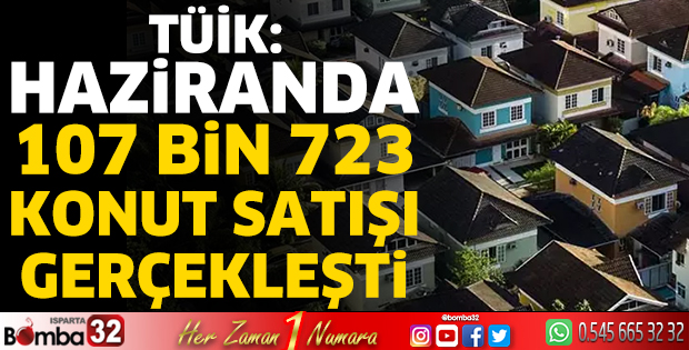 107 Bin 703 konut satışı gerçekleşti