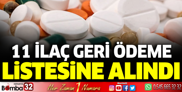 11 ilaç geri ödeme listesine alındı