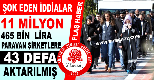 11 Milyon Lira Paravan Şirketlere 43 Defada Aktarıldı