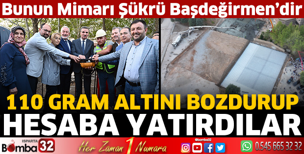 110 Gram altını bozdurup hesaba yatırdılar