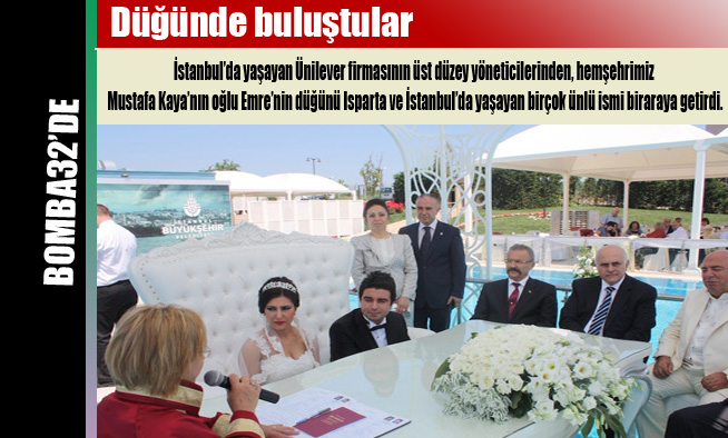Düğünde buluştular