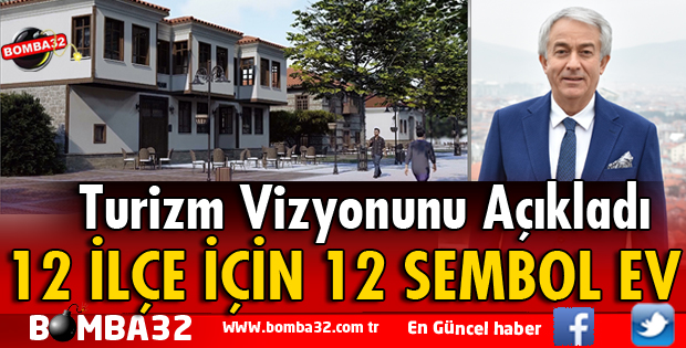 12 İLÇE İÇİN 12 SEMBOL EV