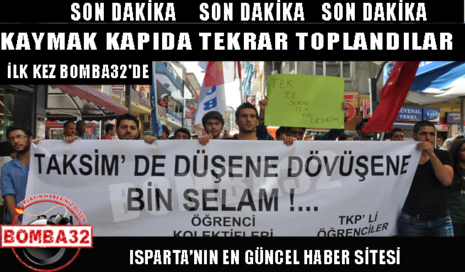 KAYMAKKAPI MEYDANINDA HAREKETLİ  DAKİKALAR