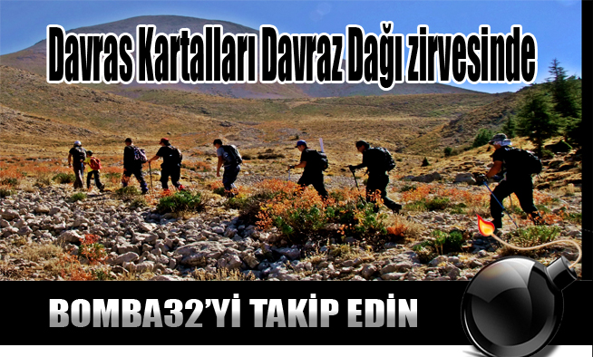 Davras Kartalları Davraz Dağı zirvesinde