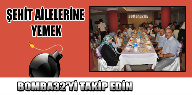 ŞEHİT AİLELERİNE YEMEK