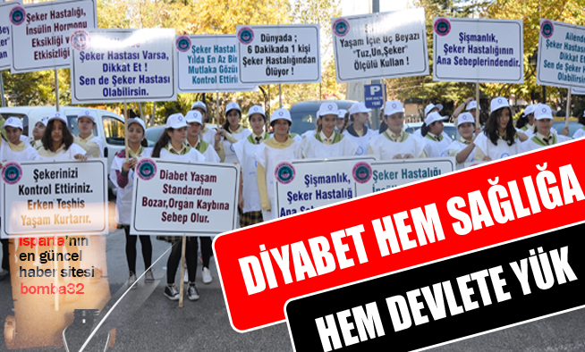 DİYABET HEM SAĞLIĞA HEM DEVLETE YÜK