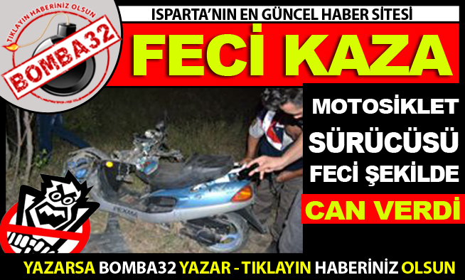 TRAFİK KAZASI  1 ÖLÜ