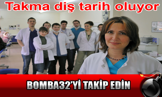 Takma diş tarih oluyor