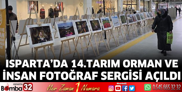 14.Tarım Orman ve İnsan Fotoğraf Sergisi Açıldı
