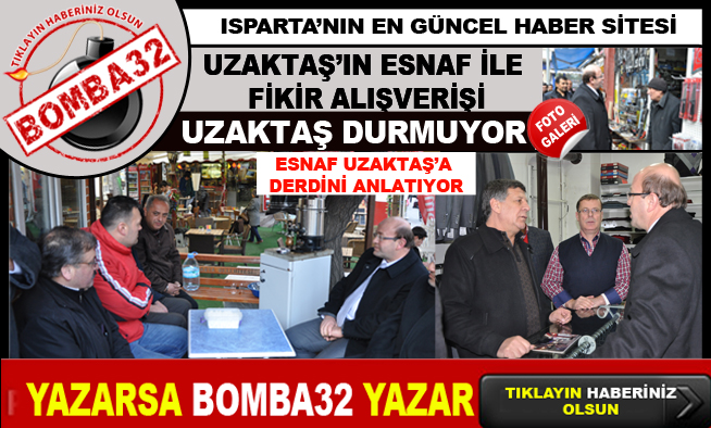 ESNAF UZAKTAŞA DERDİNİ ANLATIYOR