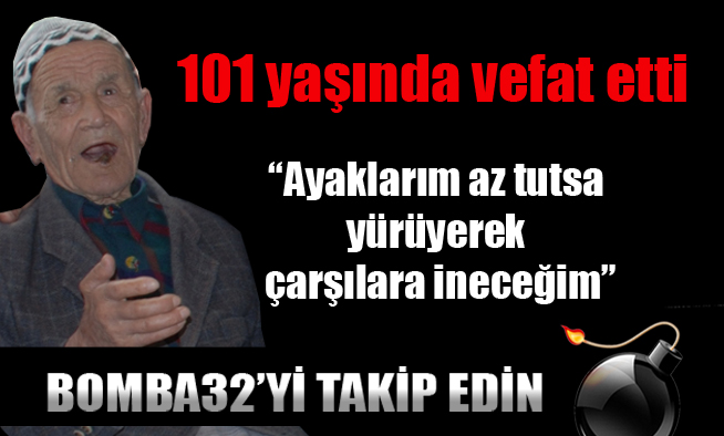KOCA ÇINAR HAYATA GÖZLERİNİ YUMDU