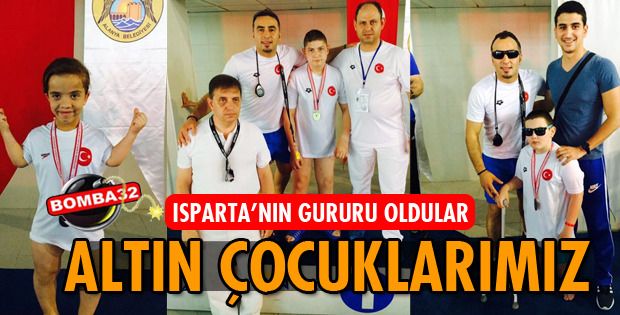 15 ALTIN 2 BRONZ MADALYA İLE DÖNDÜLER
