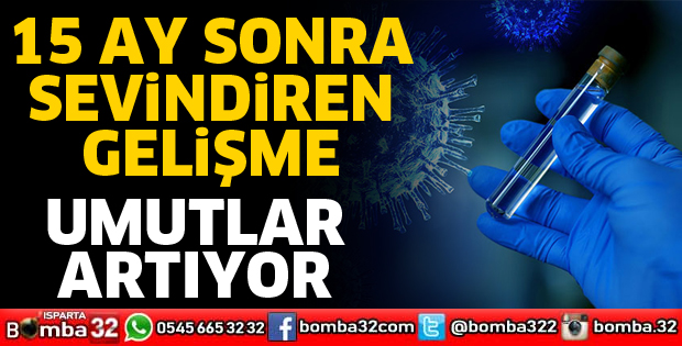 15 ay sonra sevindiren gelişme