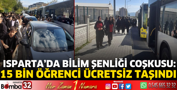15 bin öğrenci ücretsiz taşındı