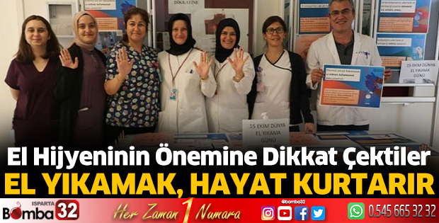15 Ekim Dünya El Yıkama Günü 