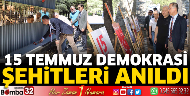 15 Temmuz Demokrasi Şehitleri anıldı