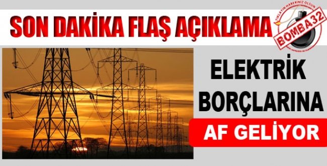 150 BİN BORÇLU ABONEYE MÜJDE